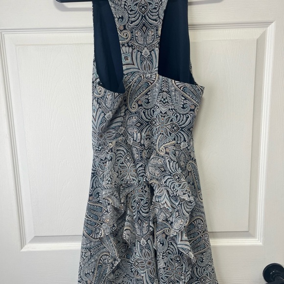BCBGeneration Short Semi Formal Dress Size 8 Gray And Blue - Picture 6 of 9